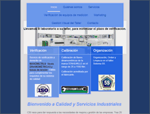 Tablet Screenshot of cysindustriales.com